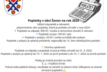 Poplatky 2025